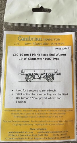 Cambrian model rail - rail, 4mm