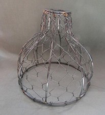 Metal Wire light shade rustic