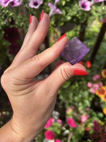 Purple natural unpolished - purple,