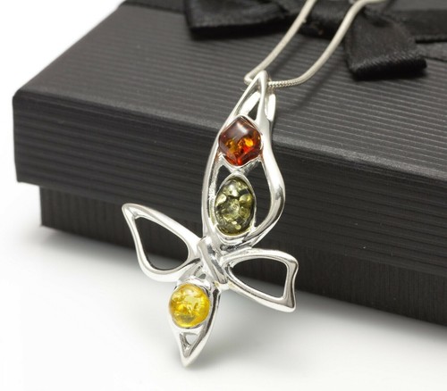 Natural baltic amber sterling - natural,