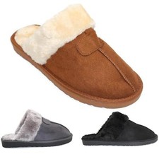 WOMENS LADIES FAUX FUR LINED