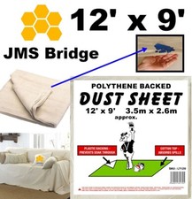 5 DUST SHEET HEAVY DUTY COTTON