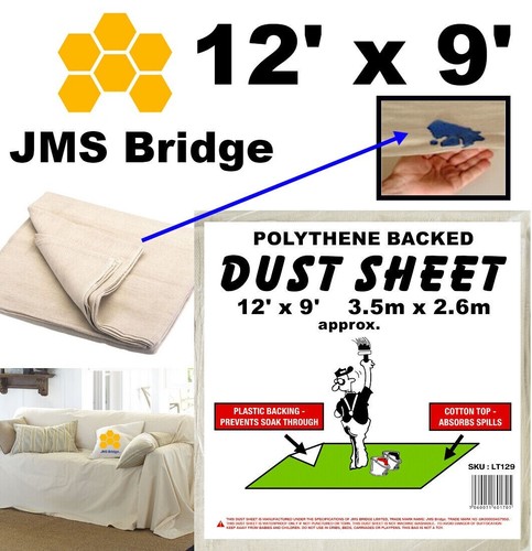 Dust sheet heavy duty cotton - dust,