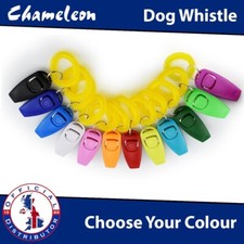 Dog training whistle clicker - training, &