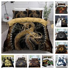 3D Bedding Set Chinese Dragon