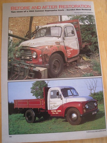Before and after restoration - before,