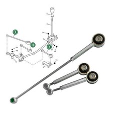 3Pcs Gear Link Linkage Rod Kit