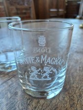 Whyte & Mackay whisky glasses