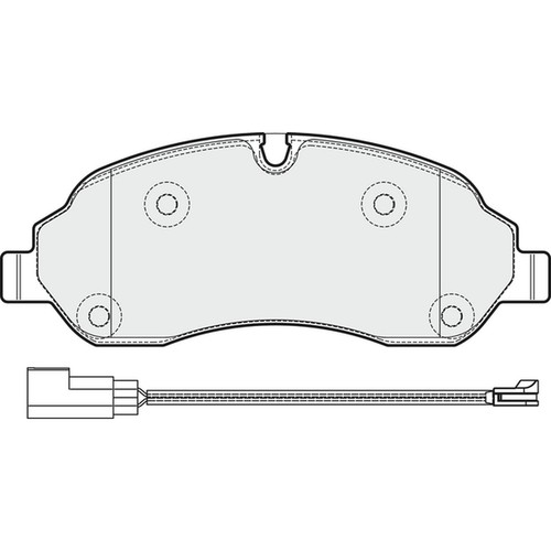 Brake pads set for - brake,