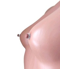 Sterling Silver Fake Nipple