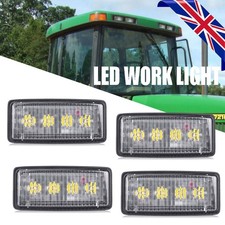 4X LED Cab Light for John Deere 7200 7400 7210 7410 7510 7610 7710 7810 Tractor