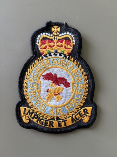 Squadron patch woven raf - patch, 29