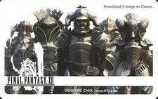Final Fantasy XII iTunes Card