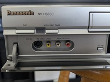 Panasonic hs830 vhs video - s-vhs,