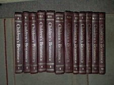 1960/61 Edition,  Children Britannica 12 Volumes. Good Condition