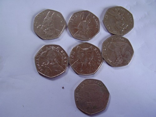 Job lot pence 50p - lot, x