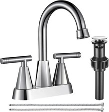 3 Hole Bathroom Sink Taps 4