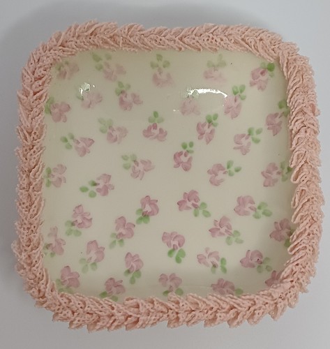 Irish dresden trinket dish - dresden,