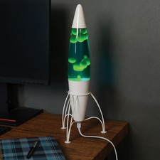 17" Retro Rocket Lava Lamp