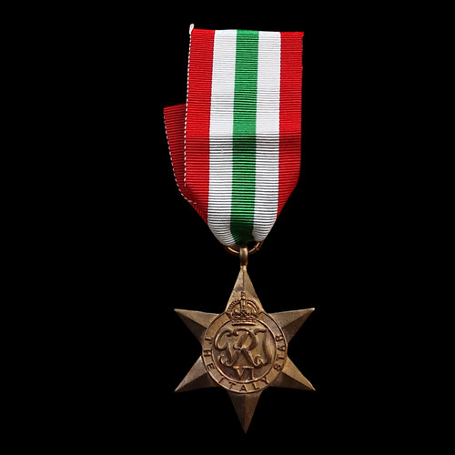 Ww2 british italy star - star, medal