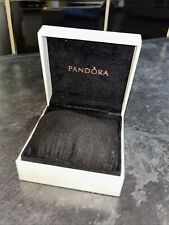 Genuine Pandora Large Bracelet Necklace Gift Box in Original White Black.