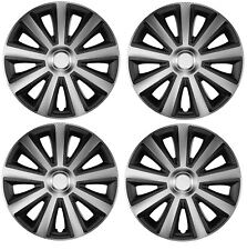 4x Wheel Trims Hub Caps 16" Covers fits Fiat Punto Doblo Multipla Panda 500