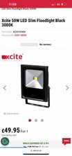 XCITE 50W LED SLIM FLOODLIGHT