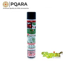 Napier 750ml Gun Cleaner and Lubricant Aerosol Spray Can with VP90