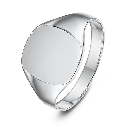 Sterling silver ladies signet - sterling,