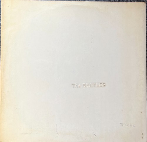 Beatles white album - white, original