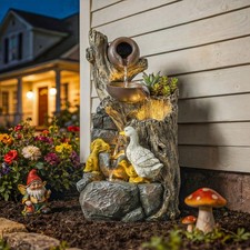 Tier outdoor waterfall - 5-tier,