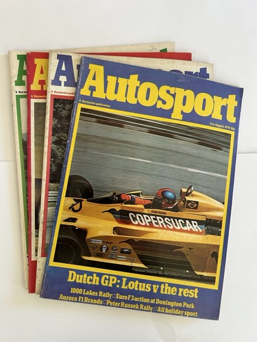 Autosport magazine august - autosport,