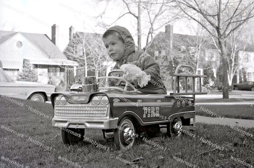 Fire truck pedal - pedal, car