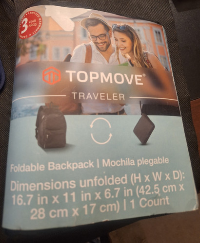 Topmove traveler foldable - traveler,