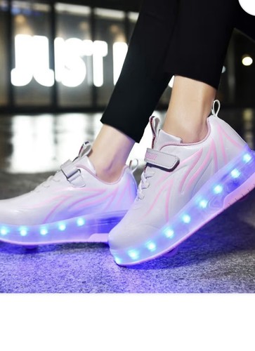 Girls led light - girls, roller