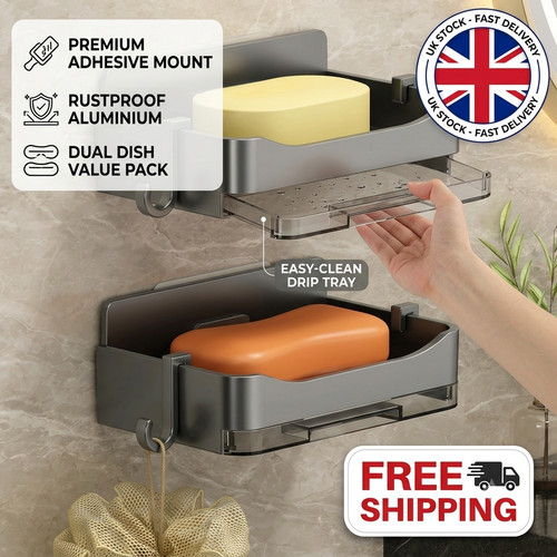 Wall mounted soap holder - soap,