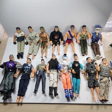 15x Action Man Figures &