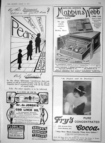 Old advertisement pears soap - old,