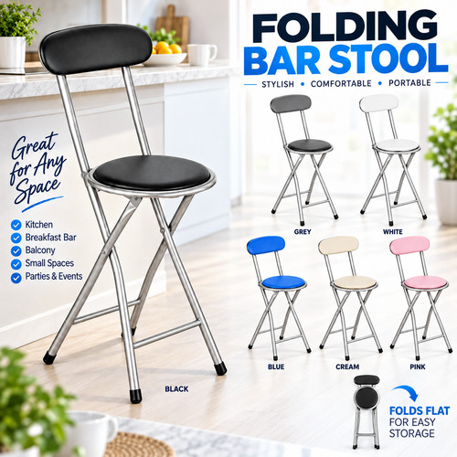Portable folding bar - folding, stool