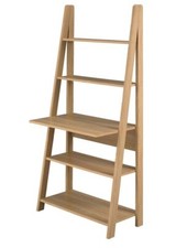 Tiva Oak Ladder Computer Desk