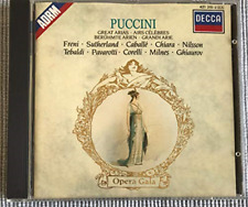 Puccini - Great Arias CD (1990) Audio Quality Guaranteed Reuse Reduce Recycle