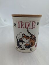 Cloverleaf Cat Treat Jar