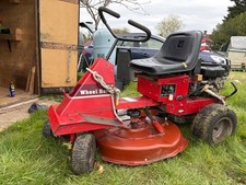 Wheel horse ride mower used - wheel,