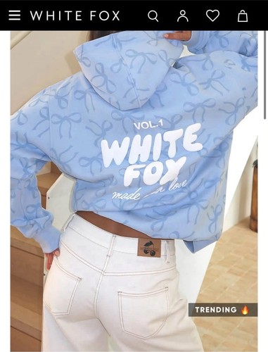 White fox ladies - size, small