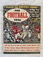 1956 Pro Football Magazine Ron
