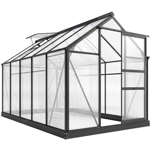 Outsunny 6x10ft walk - 6x10ft, walk-in
