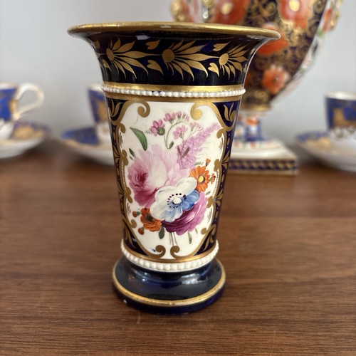 Coalport spill vase - coalport, 1820s
