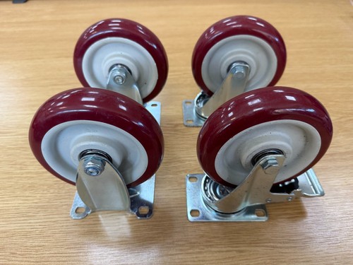 20x castor wheels 125mm - castor, 5"