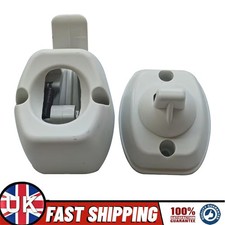 Door retainer catch white - retainer,