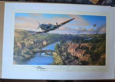 Nicolas Trudgian Normandy Breakout D-Day Anniv Ed Remarque Print + EXTRAS!!